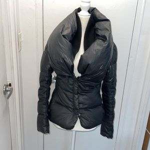 ADD down black puffer coat
